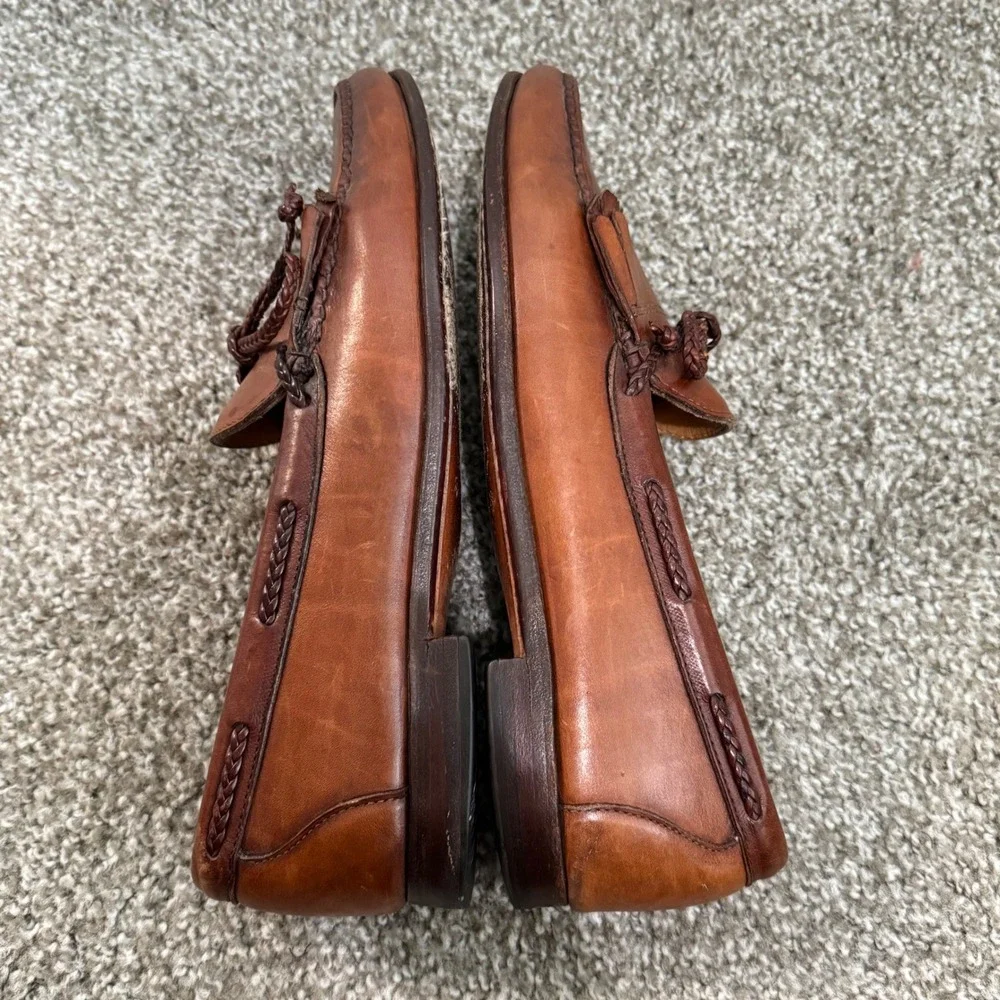 Allen Edmonds Woodstock Braided Kiltie Chili‎ Slip-On Loafers Size 11.5 Office